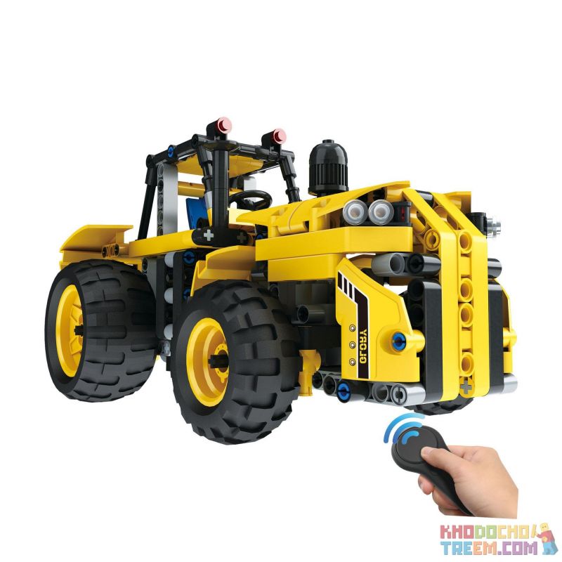 MOULDKING 13017 Xếp hình kiểu Lego TECHNIC Tractor máy kéo 384 khối điều khiển từ xa MOULDKING 13017 Xếp hình kiểu Lego TECHNIC Tractor máy kéo 384 khối điều khiển từ xa