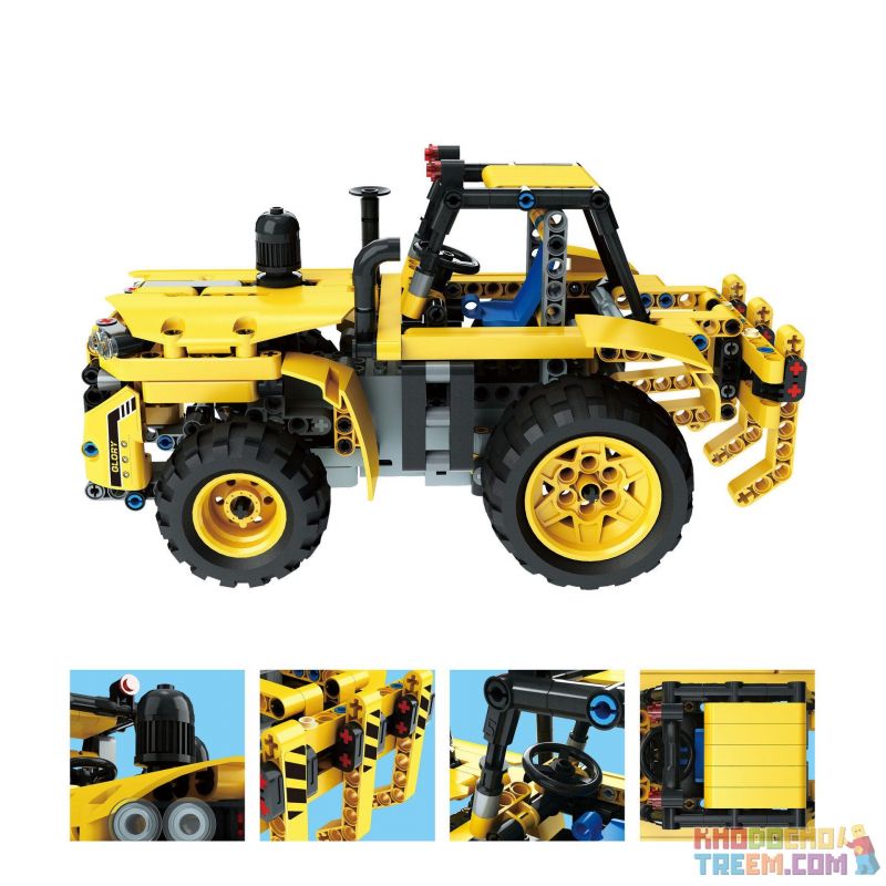 MouldKing 13017 Mould King 13017 non  MÁY KÉO bộ đồ chơi xếp lắp ráp ghép mô hình  GLORY GUARDIANS Kỹ Thuật Công Nghệ Cao Mô Hình Phương Tiện 384 khối