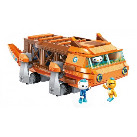 Enlighten 3706 Qman 3706 non  THUYỀN BIG SALAMANDER bộ đồ chơi xếp lắp ráp ghép mô hình Octonauts Thám Hiểm Đại Dương 378 khối