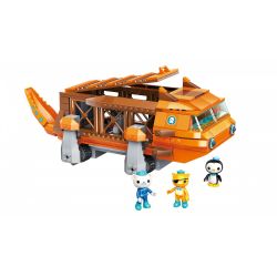Enlighten 3706 Qman 3706 non  THUYỀN BIG SALAMANDER bộ đồ chơi xếp lắp ráp ghép mô hình Octonauts Thám Hiểm Đại Dương 378 khối