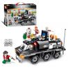 SEMBO 102367 non  XE BỌC THÉP HÓA HỌC bộ đồ chơi xếp lắp ráp ghép mô hình Swat Special Force Đặc Nhiệm 368 khối