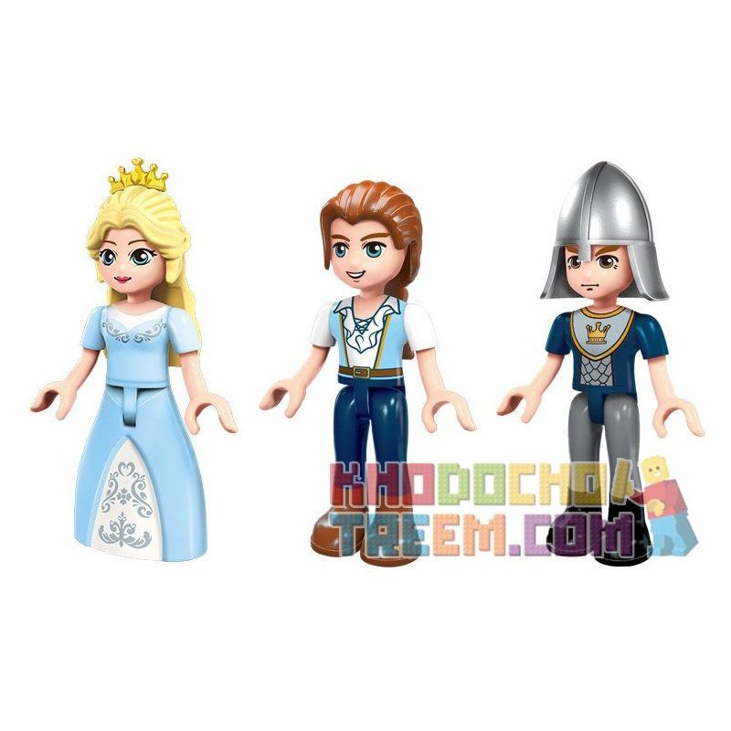 Enlighten 2605 Qman 2605 non  VIOLET ROYAL CAR. bộ đồ chơi xếp lắp ráp ghép mô hình Prinecess Leah PRINECESS LEAH VIOLET CARRIAGE Công Chúa Leah 358 khối