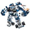 SEMBO SD9546 9546 non  MÁY BAY CHIẾN ĐẤU THEO DÕI TIA CHỚP MECH TẤN CÔNG THÔNG MINH XE CẢNH SÁT TUẦN TRA NHANH 3 THAY ĐỔI bộ đồ chơi xếp lắp ráp ghép mô hình Future Police Cảnh Sát Tương Lai 354 khối