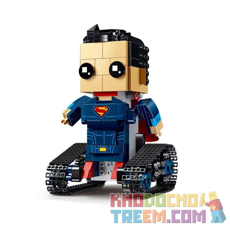 MOULDKING 13040 Xếp hình kiểu Lego WALKING BRICK Walking Brick Super-block Man Fang Hengbao Fangtang Superman Siêu Nhân đầu Vuông 354 khối MOULDKING 13040 Xếp hình kiểu Lego WALKING BRICK Walking Brick Super-block Man Fang Hengbao Fangtang Superman Siêu Nhân đầu Vuông 354 khối