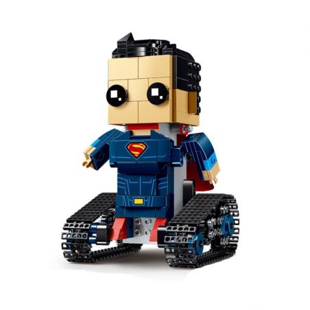 MouldKing 13040 Mould King 13040 non  SIÊU NHÂN ĐẦU VUÔNG bộ đồ chơi xếp lắp ráp ghép mô hình Walking Brick WALKING BRICK SUPER-BLOCK MAN Búp Bê Biết Đi 354 khối