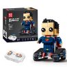 MouldKing 13040 Mould King 13040 non  SIÊU NHÂN ĐẦU VUÔNG bộ đồ chơi xếp lắp ráp ghép mô hình Walking Brick WALKING BRICK SUPER-BLOCK MAN Búp Bê Biết Đi 354 khối