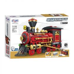 Winner 7116 non  TÀU CỔ ĐIỂN bộ đồ chơi xếp lắp ráp ghép mô hình  Kỹ Thuật Công Nghệ Cao Mô Hình Phương Tiện 372 khối