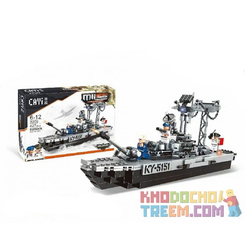 CAYI 2209 Xếp hình kiểu Lego IRON BLOOD MILITARY SPIRIT Iron Blood Military Spirit Mobenson Destroyer Tasting Mogbensen Destroyer Tàu Chiến Phòng Thủ Máy Bay 427 khối CAYI 2209 Xếp hình kiểu Lego IRON BLOOD MILITARY SPIRIT Iron Blood Military Spirit Mobenson Destroyer Tasting Mogbensen Destroyer Tàu Chiến Phòng Thủ Máy Bay 427 khối