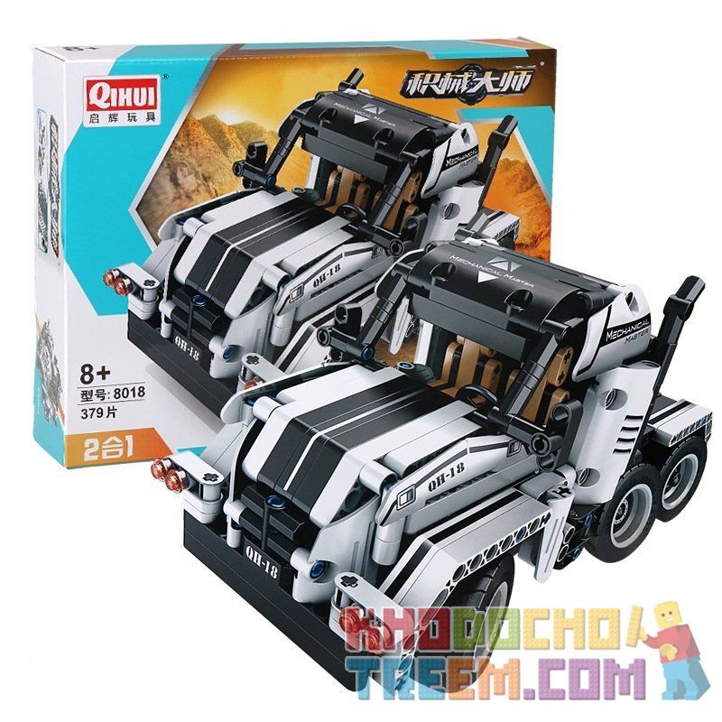 QIHUI 8018 non  XE TẢI ĐẦU KÉO TRẮNG bộ đồ chơi xếp lắp ráp ghép mô hình  Kỹ Thuật Công Nghệ Cao Mô Hình Phương Tiện 379 khối QIHUI 8018 non  XE TẢI ĐẦU KÉO TRẮNG bộ đồ chơi xếp lắp ráp ghép mô hình  Kỹ Thuật Công Nghệ Cao Mô Hình Phương Tiện 379 khối