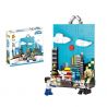 PanlosBrick 656001 Panlos Brick 656001 non  THÀNH PHỐ BẮC KINH THU NHỎ VÀO BUỔI SÁNG bộ đồ chơi xếp lắp ráp ghép mô hình City BEIJING 373 khối