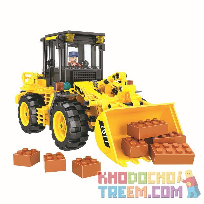 IBLOCK PL-920-108 920-108 PL920-108 Winner 7077 non  MÁY XÚC VÀNG bộ đồ chơi xếp lắp ráp ghép mô hình City LITTLE ENGINEERS Thành Phố 371 khối IBLOCK PL-920-108 920-108 PL920-108 Winner 7077 non  MÁY XÚC VÀNG bộ đồ chơi xếp lắp ráp ghép mô hình City LITTLE ENGINEERS Thành Phố 371 khối