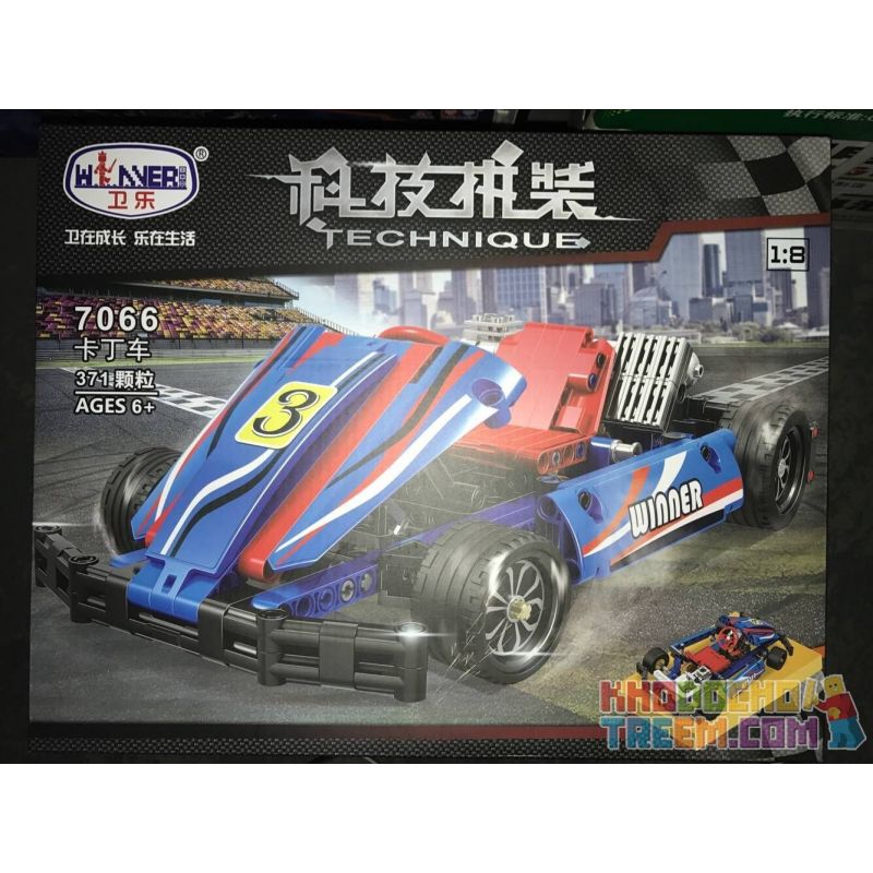 Winner 7066 non  XE ĐUA F1 MÀU XANH tỷ lệ 1:8 bộ đồ chơi xếp lắp ráp ghép mô hình  THE KART Kỹ Thuật Công Nghệ Cao Mô Hình Phương Tiện 371 khối Winner 7066 non  XE ĐUA F1 MÀU XANH tỷ lệ 1:8 bộ đồ chơi xếp lắp ráp ghép mô hình  THE KART Kỹ Thuật Công Nghệ Cao Mô Hình Phương Tiện 371 khối