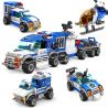 Kazi KY67252 67252 non  XE CHỈ HUY HỘ TỐNG LỚN 4IN1 KIỂU bộ đồ chơi xếp lắp ráp ghép mô hình Police CITY POLICE Cảnh Sát 367 khối
