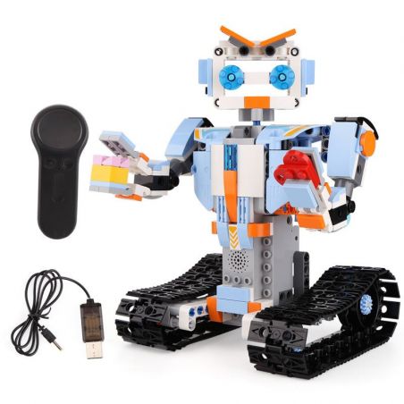 MouldKing 13004 Mould King 13004 non  ROBOT THÔNG MINH ĐIỀU KHIỂN TỪ XA bộ đồ chơi xếp lắp ráp ghép mô hình Walking Brick SMART BUILD CREATIVE PLAY Búp Bê Biết Đi 351 khối