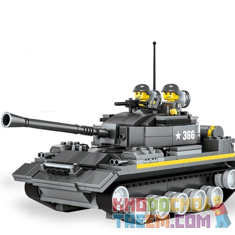 WANGE 3660 non Lego XE TĂNG HẠNG NẶNG bộ đồ chơi xếp lắp ráp ghép mô hình Military Army LEGION HEAVY TANKS Quân Sự Bộ Đội 360 khối