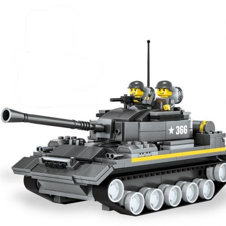 WANGE 3660 non  XE TĂNG HẠNG NẶNG bộ đồ chơi xếp lắp ráp ghép mô hình Military Army LEGION HEAVY TANKS Quân Sự Bộ Đội 360 khối