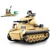 SLUBAN M38-B0691 B0691 0691 M38B0691 38-B0691 non  XE TĂNG HAI bộ đồ chơi xếp lắp ráp ghép mô hình World War Ii PANZER II Chiến Tranh Thế Giới Thứ 2 356 khối
