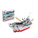 HSANHE 6445 Xếp hình kiểu Lego CLASSIC Battleship Tàu Chiến 353 khối