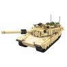 GUDI 6102 non  XE TĂNG CHỦ LỰC tỷ lệ 1:18 bộ đồ chơi xếp lắp ráp ghép mô hình Military Army M1A2 ABRAMS U.S. MAIN BATTLE TANK Quân Sự Bộ Đội 2155 khối
