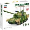 GUDI 6103 non  XE TĂNG CHIẾN ĐẤU 99A tỷ lệ 1:28 bộ đồ chơi xếp lắp ráp ghép mô hình Creator ZTZ-99A MBT Sáng Tạo 1283 khối