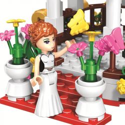 Winner 5073 non  CẢNH CƯỚI Ở CỬA THIÊN ĐƯỜNG bộ đồ chơi xếp lắp ráp ghép mô hình  Các Bạn Gái 345 khối