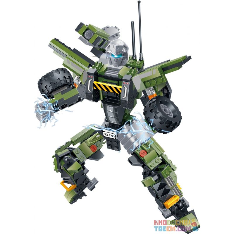 GUDI 8721 8722 8723 non  BỘ XẾP HÌNH GỒM 3 NGƯỜI MÁY BIẾN TRONG NHÓM AUTOBOT bộ đồ chơi xếp lắp ráp ghép mô hình Transformers TRANSFORM SERIES Robot Đại Chiến Người Máy Biến Hình 941 khối