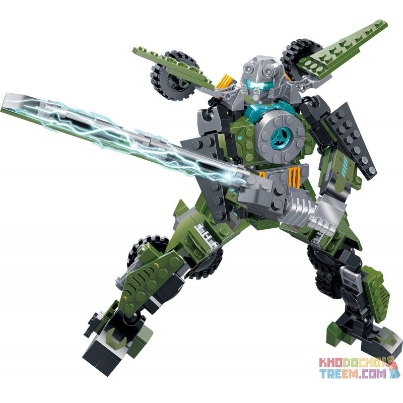 GUDI 8721 8722 8723 non  BỘ XẾP HÌNH GỒM 3 NGƯỜI MÁY BIẾN TRONG NHÓM AUTOBOT bộ đồ chơi xếp lắp ráp ghép mô hình Transformers TRANSFORM SERIES Robot Đại Chiến Người Máy Biến Hình 941 khối