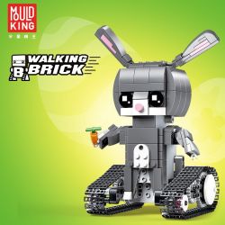 MouldKing 13045 Mould King 13045 non  BỘ LẮP RÁP THỎ ĐIỀU KHIỂN TỪ XA bộ đồ chơi xếp lắp ráp ghép mô hình Walking Brick WALKING BRICK HUDY-RABBIT Búp Bê Biết Đi 344 khối