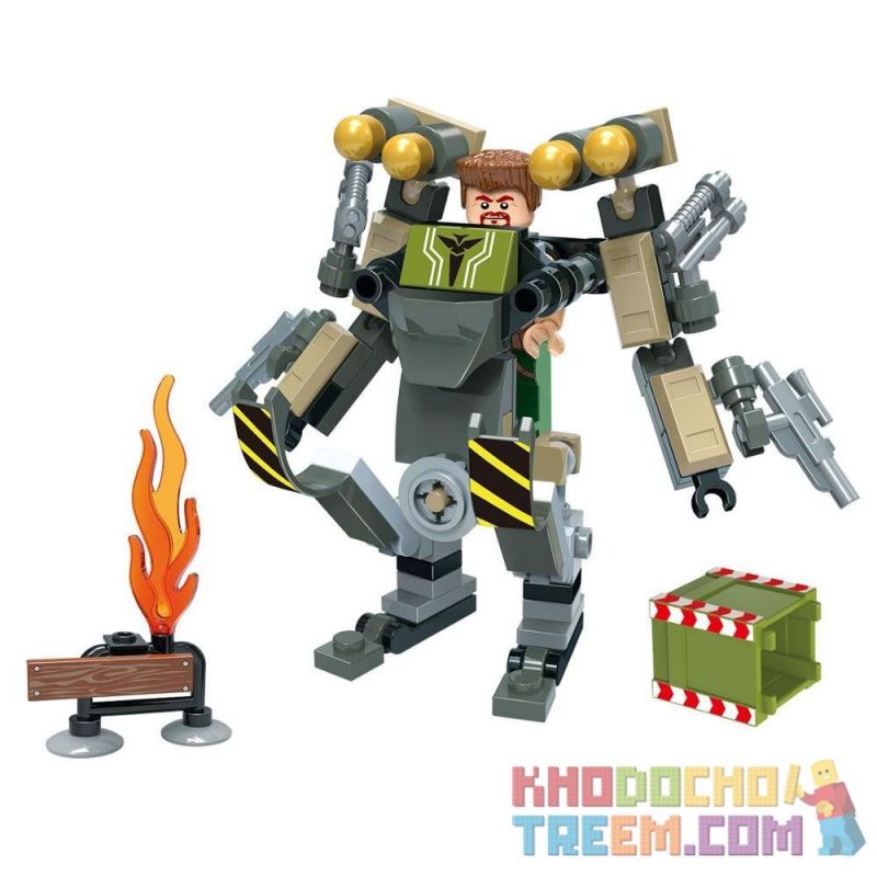 CAYI 1901A 1901B 1901C 1901D non  TỔ HỢP MECH 4 BỘ XƯƠNG NGOÀI X1 VỊ TRÍ PHÁO Ô TÔ TỐC ĐỘ NHANH TRỰC THĂNG CÁ NHÂN bộ đồ chơi xếp lắp ráp ghép mô hình Biochemical Policeman Cảnh Sát Chống Vũ Khí Hóa Học 346 khối