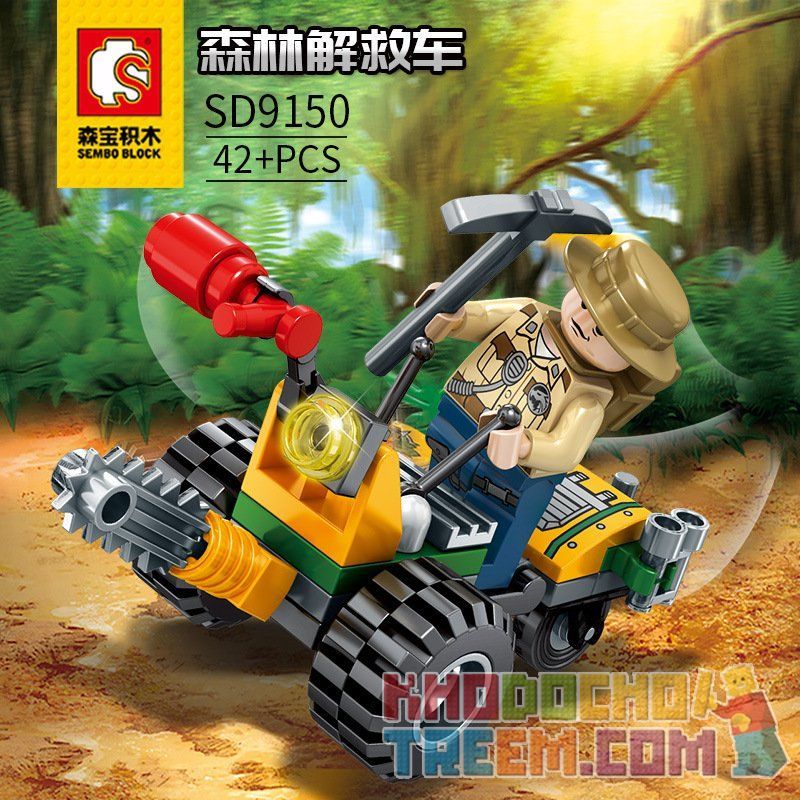 SEMBO SD9148 9148 SD9149 9149 SD9150 9150 SD9151 9151 SD9152 9152 SD9153 9153 SD9154 9154 SD9155 9155 Xếp hình kiểu  CITY The Next World Rescue Team Start Rescue Lượng Lượng Tìm Kiếm Cứu Nạn gồm 8 hộp nhỏ 346 khối