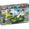 GUDI 8037 non  PHÒNG THỦ TRONG THÀNH PHỐ bộ đồ chơi xếp lắp ráp ghép mô hình Tiger Hunt TIGER HUNT CITY BATTLE Chiến Dịch Săn Cọp 725 khối