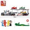 SLUBAN M38-B0339 B0339 0339 M38B0339 38-B0339 non  PHƯƠNG TIỆN GIAO THÔNG VẬN TẢI bộ đồ chơi xếp lắp ráp ghép mô hình City Thành Phố 638 khối