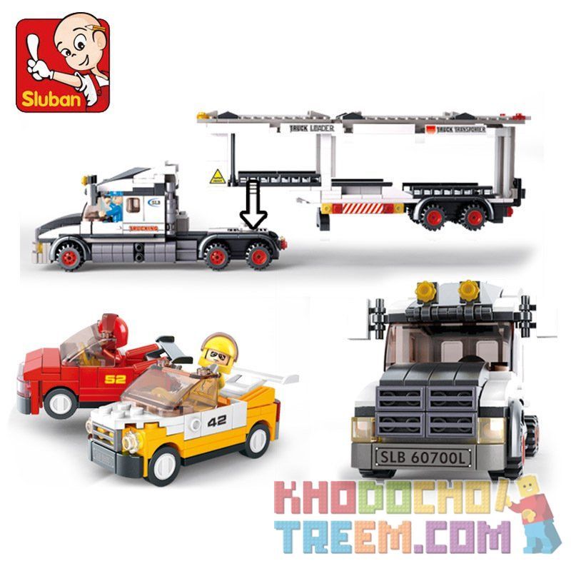 SLUBAN M38-B0339 B0339 0339 M38B0339 38-B0339 non  PHƯƠNG TIỆN GIAO THÔNG VẬN TẢI bộ đồ chơi xếp lắp ráp ghép mô hình City Thành Phố 638 khối