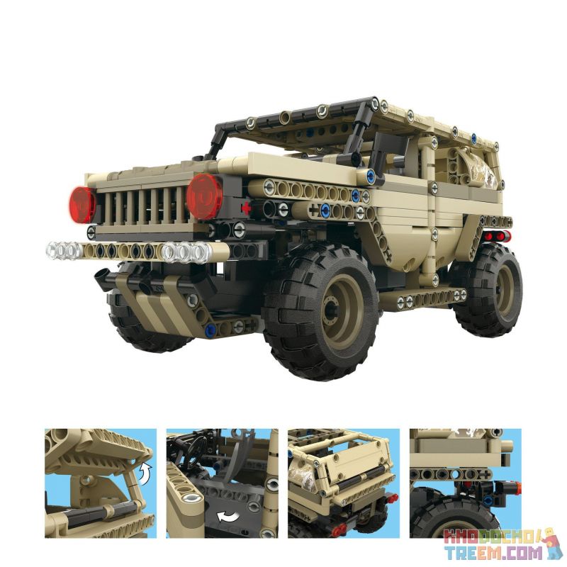 MouldKing 13009 Mould King 13009 non  XE ĐỊA HÌNH QUÂN ĐỘI bộ đồ chơi xếp lắp ráp ghép mô hình  ARMOUR ALLIANCE Kỹ Thuật Công Nghệ Cao Mô Hình Phương Tiện 538 khối