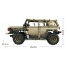 MouldKing 13009 Mould King 13009 non  XE ĐỊA HÌNH QUÂN ĐỘI bộ đồ chơi xếp lắp ráp ghép mô hình  ARMOUR ALLIANCE Kỹ Thuật Công Nghệ Cao Mô Hình Phương Tiện 538 khối