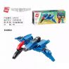Enlighten 1414 Qman 1414 non  NGƯỜI MÁY SHURA GOD bộ đồ chơi xếp lắp ráp ghép mô hình Transformers Robot Đại Chiến Người Máy Biến Hình 553 khối