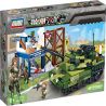 GUDI 8036 non  XE TĂNG PHÒNG THỦ bộ đồ chơi xếp lắp ráp ghép mô hình Tiger Hunt TIGER HUNT TANK DEFENCING WAR Chiến Dịch Săn Cọp 493 khối