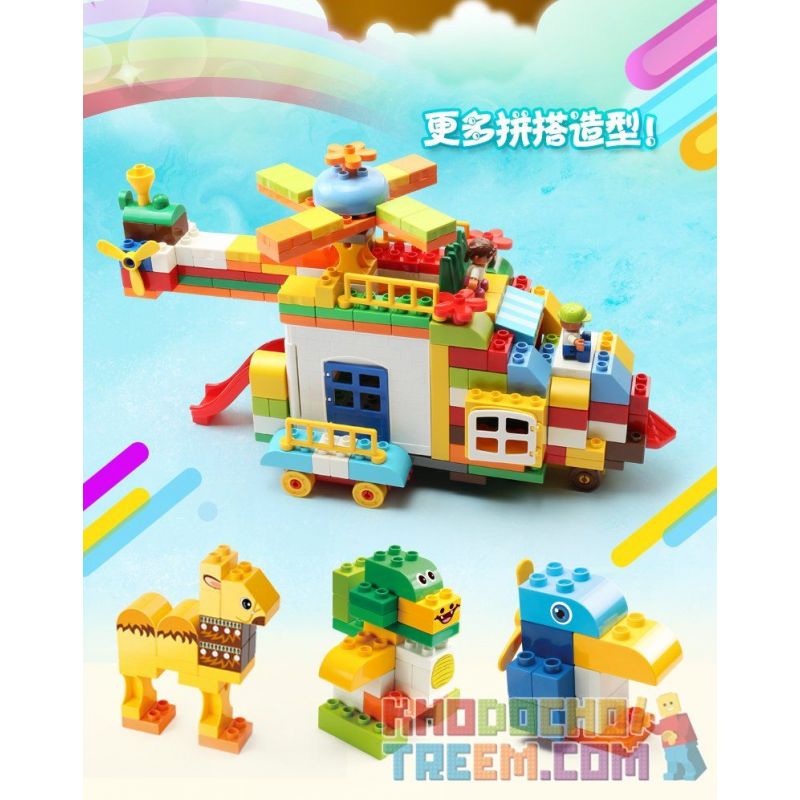 FEELO 1600B Xếp hình kiểu    Smart Windmill House Assembly Lắp Ráp Ngôi Nhà Cối Xay Gió Thông Minh 248 khối