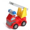 FEELO 1601C Xếp hình kiểu    Fire Truck Xe Cứu Hỏa 9 khối