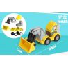 FEELO 1601D Xếp hình kiểu    Forklitft Lắp Ráp Xe Nâng 8 khối
