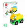 FEELO 1601F Xếp hình kiểu    Truck Lắp Ráp Xe Tải 7 khối
