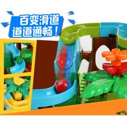 FEELO 1609 Xếp hình kiểu    Big Particle Slide Pipe Ống Trượt Hạt Lớn 158 khối FEELO 1609 Xếp hình kiểu    Big Particle Slide Pipe Ống Trượt Hạt Lớn 158 khối