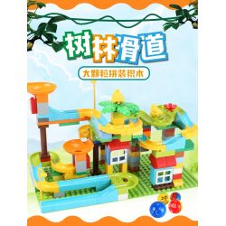 FEELO 1609 Xếp hình kiểu    Big Particle Slide Pipe Ống Trượt Hạt Lớn 158 khối FEELO 1609 Xếp hình kiểu    Big Particle Slide Pipe Ống Trượt Hạt Lớn 158 khối