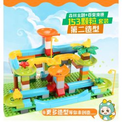FEELO 1609 Xếp hình kiểu    Big Particle Slide Pipe Ống Trượt Hạt Lớn 158 khối FEELO 1609 Xếp hình kiểu    Big Particle Slide Pipe Ống Trượt Hạt Lớn 158 khối