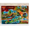 SEMBO 12621 12622 12623 12624 12625 12626 12627 12620 non  ĐUA THUYỀN RỒNG bộ đồ chơi xếp lắp ráp ghép mô hình Seasonal FRONT OF THE WAR Mùa Lễ Hội 499 khối