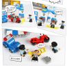 FEELO 1628 Xếp hình kiểu    Police Station Lắp Ráp Trụ Sở Cảnh Sát 140 khối
