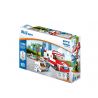 CAYI 1608 1609 non  GIẢI CỨU 2 ĐỘI HỘ CHUYÊN NGHIỆP CAYI EXPRESS bộ đồ chơi xếp lắp ráp ghép mô hình City Thành Phố 561 khối