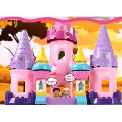 FEELO 1610 Xếp hình kiểu    Cinderella's Castle Lâu đài Của Nàng Lọ Lem 109 khối