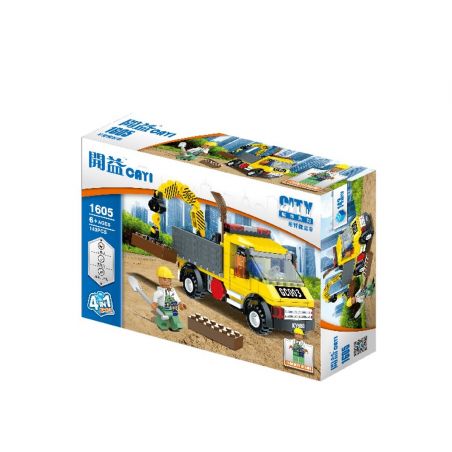 CAYI 1605 Xếp hình kiểu  CLASSIC Dump Truck Xe Ben 541 khối