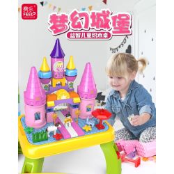 FEELO 1617 Xếp hình kiểu    Castle Of Princess Sleeping In The Forest Lâu đài Của Công Chúa Ngủ Trong Rừng 67 khối